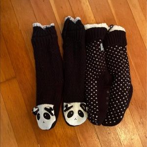 Two pairs of Fluffy socks